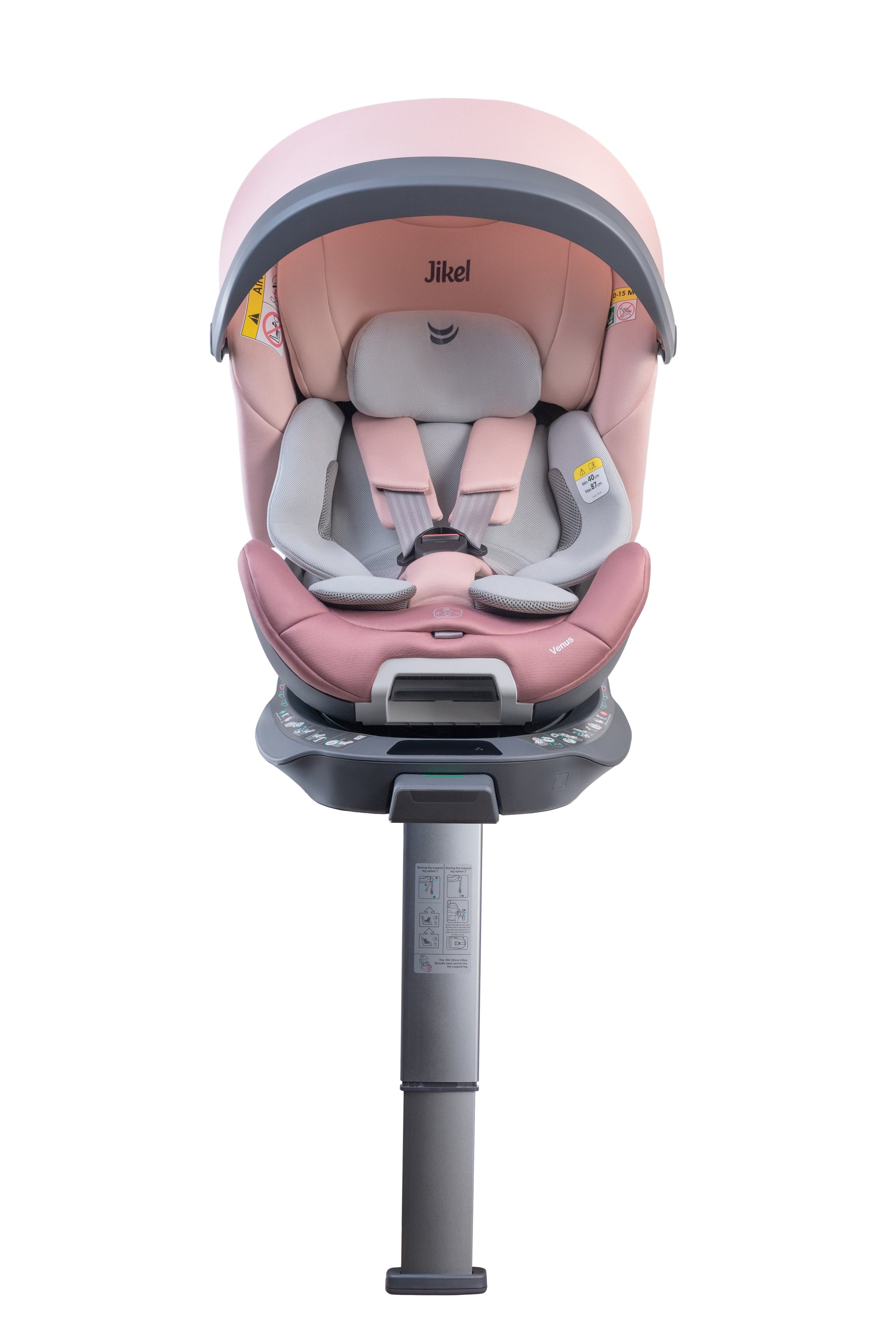 Venus 360 I-Size Isofix Ventilated car seat - Pink – Jikel Baby