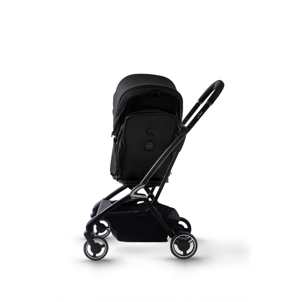 Life 360 Reversible Compact Stroller Black Jikel Baby